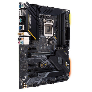 华硕TUF GAMING Z490-PLUS(WI-FI)主板+英特尔(intel) i9-10900K 酷睿CPU处理器 板U套装 CPU主板套装