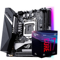 玩家国度ROG STRIX B360-I GAMING 主板+英特尔(intel) i7-9700F 酷睿CPU处理器 板U套装 CPU主板套装