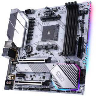 COLORFUL 七彩虹 CVN B550M GAMING FROZEN V14 M-ATX主板（AMD AM4、B550）