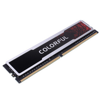 COLORFUL 七彩虹 战斧 DDR4 2666MHz 台式机内存 马甲条 黑色 16GB Battle-AX