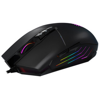 A4TECH 双飞燕 P91 Pro 激活版 有线鼠标 16000DPI RGB 黑色