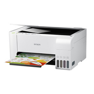 EPSON 爱普生 L3156 彩色喷墨一体机 优雅白