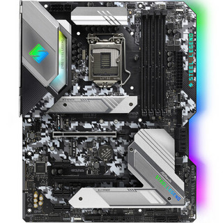 ASRock 华擎 Z490 STEEL LEGEND ATX主板（intel LGA1200、Z490）+英特尔 酷睿i7-10700 CPU套装