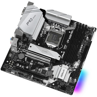 ASRock 华擎 B460M PRO4 MATX主板（intel LGA1200、B460）+英特尔 酷睿i5-10400 CPU套装