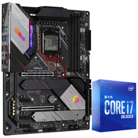 ASRock 华擎 Z490 PG Velocita ATX主板(intel LGA1200、Z490)+英特尔 酷睿i7-10700K CPU套装