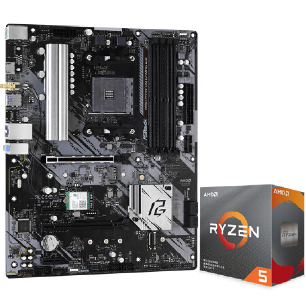 商品华擎(asrock)b550 phantom gaming 4/ac主板 amd 锐龙5 3600 处理