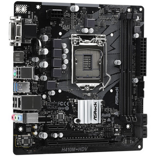 华擎（ASRock）H410M-HDV主板+英特尔（Intel）i3-10100处理器 板U套装