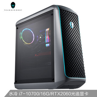 ThundeRobot 雷神 雷神-黑武士 A726R 无显示器台式机 i7-10700 16G 240GB/256GB SSD+1TB HDD RTX2060  