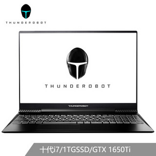 雷神(ThundeRobot) 911Air星战三代 15.6英寸游戏笔记本电脑 英特尔酷睿i7 游戏5Ghz新时代 (十代i7-10750H 8G 1TGSSD GTX1650Ti)