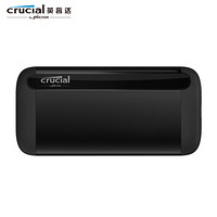 英睿达(Crucial) 500G Type-c USB3.2 移动硬盘固态(PSSD)X8系列 传输速度高达1050MB/s 美光原厂出品