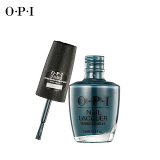 OPI指甲油（灰蓝色）15ml 不可撕显色持久指甲油美国美甲