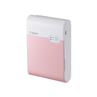 佳能（Canon）SELPHY SQUARE QX10小型照片打印机 粉色 迷你 ins风 wifi连接 粘贴 方形