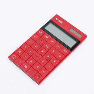 M&G 晨光 ADG98719 函数计算器 双电源无缝款 红色