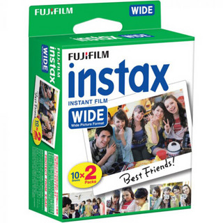 FUJIFILM 富士 INSTAX Wide 五寸 白色 拍立得相纸 20张