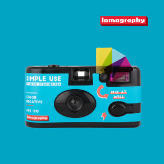 Lomography Simple use 易拍胶片相机四色选择即开即用可重新上卷 35mm 彩色