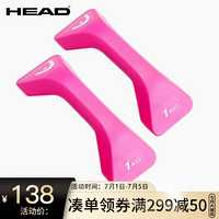 海德（HEAD） HEAD欧洲海德 哑铃 俯卧撑架二合一【黑色188-4kg】 魅力红1kg*2