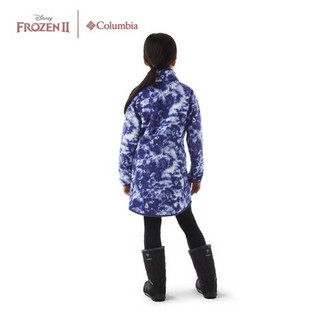 冰雪奇缘系列Columbia/哥伦比亚户外19新品秋冬女童印花抓绒外套XG0048 432 XS