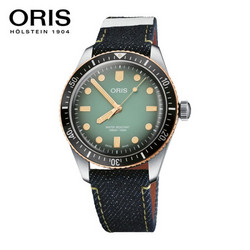 ORIS 豪利时 桃太郎联名 潜水系列 01 733 7707 4337-Set 男士机械表