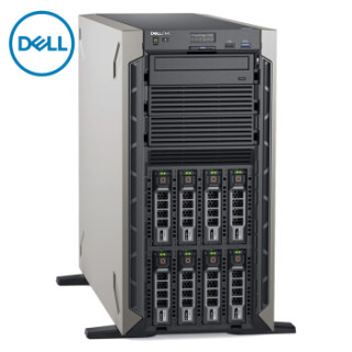 戴尔(DELL)T440 塔式服务器主机 银牌4110/16G/1.2TSAS热*2/H330/450W单电 三年质保