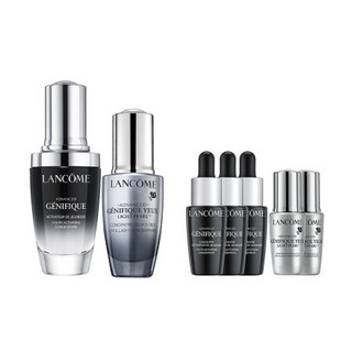 兰蔻（LANCOME）新精华肌底液小黑瓶第二代 面部精华 30ml+大眼精华20ml礼盒