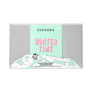 丝芙兰（SEPHORA）萌萌企鹅眼颊彩盘 雪吻眼颊多用盘21.1g