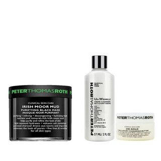 彼得罗夫（PETERTHOMASROTH）面膜系列 补水保湿面膜 黑泥膜150ml惠选套装