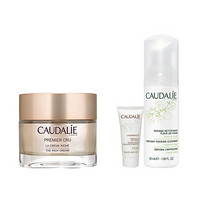 欧缇丽（Caudalie）尊贵璀璨时光奢颜面霜 50ml+臻美精华液10ml+葡萄洁面摩丝50ml