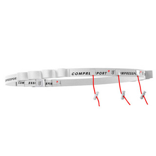 COMPRESSPORT马拉松运动装备比赛竞赛号码带可悬挂号码布能量胶固定带 黑色 均码