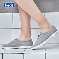 Keds旗舰店百搭懒人鞋帆布鞋板鞋休闲鞋一脚蹬乐福鞋WF52512