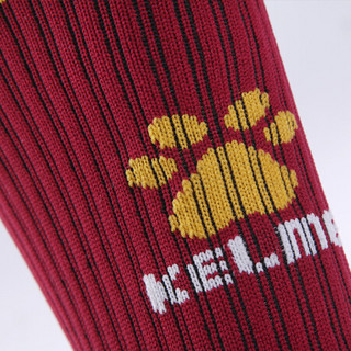 KELME卡尔美 足球篮球球袜 中国纪念版系列袜子 9896318 红-M