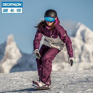 DECATHLON 迪卡侬 滑雪服女成人单板防风保暖单板加厚户外服装外套上衣OVW3