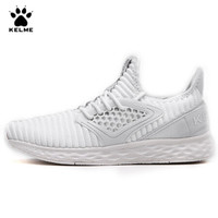 KELME/卡尔美运动鞋男女鞋春季新款透气休闲鞋情侣百搭防滑跑步鞋66831203 白色 35