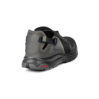 萨洛蒙（Salomon）男款户外休闲涉水沙滩溯溪鞋 TECH AMPHIB 4 M 黑色 409925 UK8.5(42 2/3)