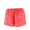 萨洛蒙（Salomon）女款跑步轻量快干透气短裤 AGILE SHORT W 橘红色 C13338 L