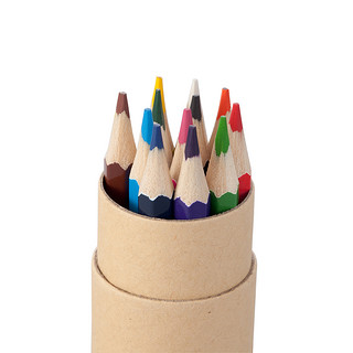 齐心2b原木铅笔桶装小学生用HB铅笔2B考试铅笔绘图素描铅笔儿童幼儿园彩色铅笔无毒写字笔铅笔文具用品MP2026