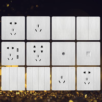 OPPLE 欧普照明 欧普一开五孔开关插座家用暗装墙壁插座面板K11带开关5孔多孔Z