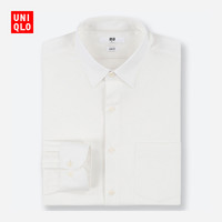 男装 精纺弹力修身提花衬衫(长袖) 421096 优衣库UNIQLO