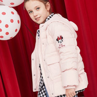 波司登童装2019儿童女童迪士尼米妮卡通羽绒服轻薄保暖T90132106D