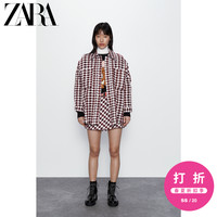 ZARA新款 女装 斜纹软呢衬衫外套 04886044061