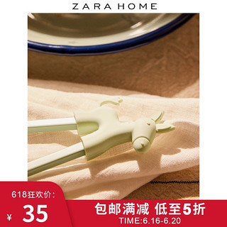 Zara Home KIDS系列宝宝餐具儿童训练筷驴设计筷子 45621492982