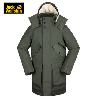 Jack Wolfskin/狼爪官方男士 冬季户外防风保暖羽绒服外套上衣1110511 1110511-5043/松木棕 L 180/100A