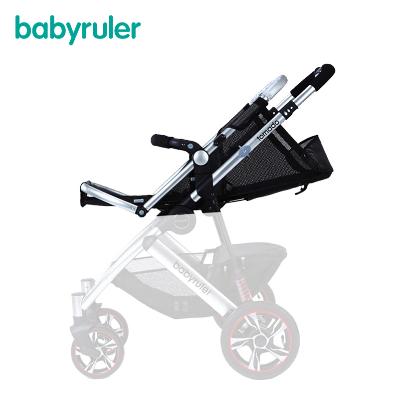  Babyruler 龙卷风系列 JG308/ST380 高景观 婴儿推车 网座布