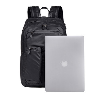 花岗岩商务旅行双肩包男士户外运动背包大容量休闲书包防水电脑包