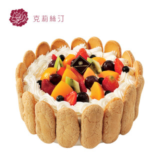 商品克莉丝汀硕果满园巧克力慕斯生日蛋糕水果手指饼干上海苏州南京
