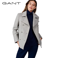 GANT/甘特女士秋冬时尚美式休闲外套毛呢大衣4701000