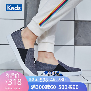 Keds旗舰店女鞋新品帆布鞋一脚蹬懒人鞋运动鞋休闲鞋女WF57886