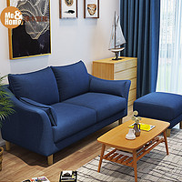 择木宜居小户型客厅北欧布艺沙发三人现代简约套装单人双人小沙发