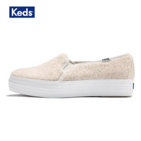 Keds女鞋乐福鞋厚底一脚蹬鞋低帮休闲鞋懒人鞋松糕鞋WF58492