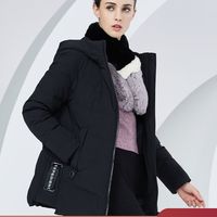 波司登妈妈装羽绒服女冬季厚款中老年女装保暖宽松外套B80141028B
