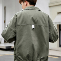 衣品天成2019冬季新款男士棉衣服潮流韩版帅气翻领青年厚短款棉袄